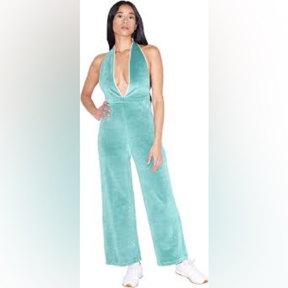 American Apparel Velour Jumpsuit, XS